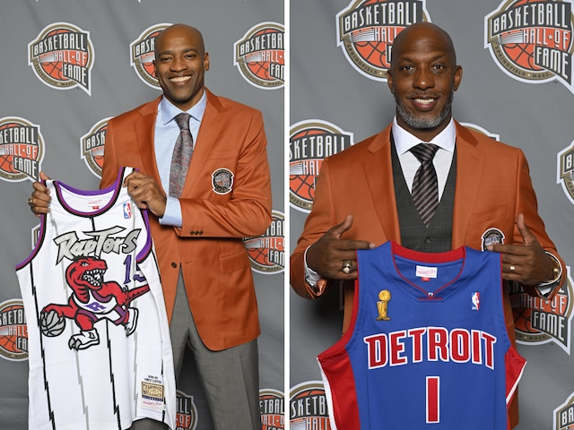 Vince Carter wird 2024 in die Naismith Basketball Hall of Fame aufgenommen